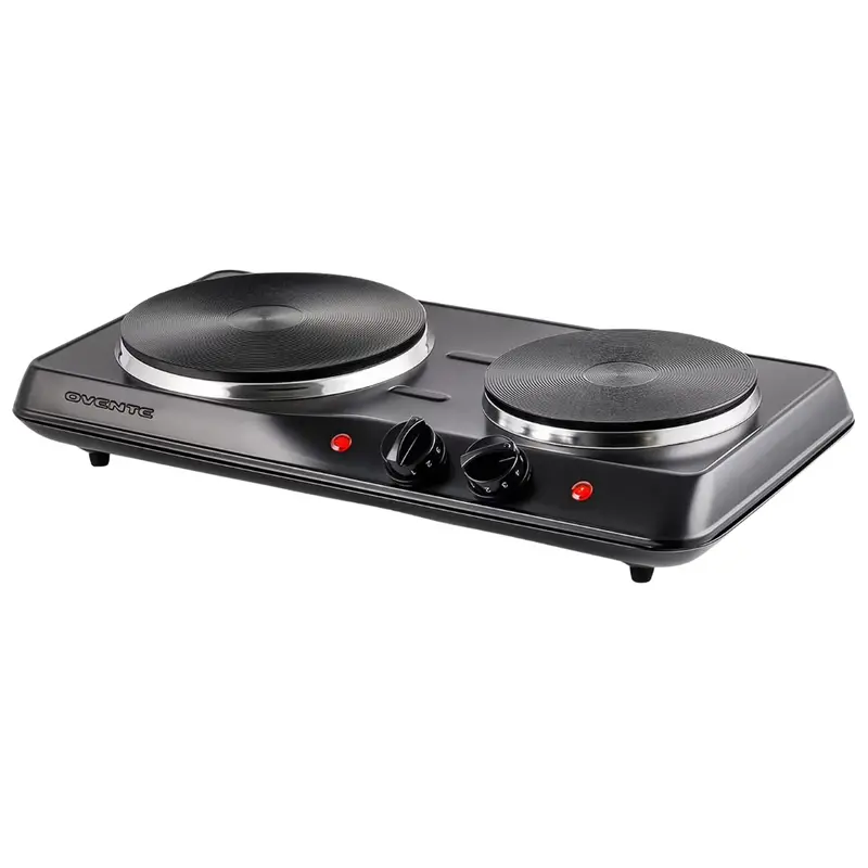Ovente Double Cast 1700W Electric Countertop Stove 1