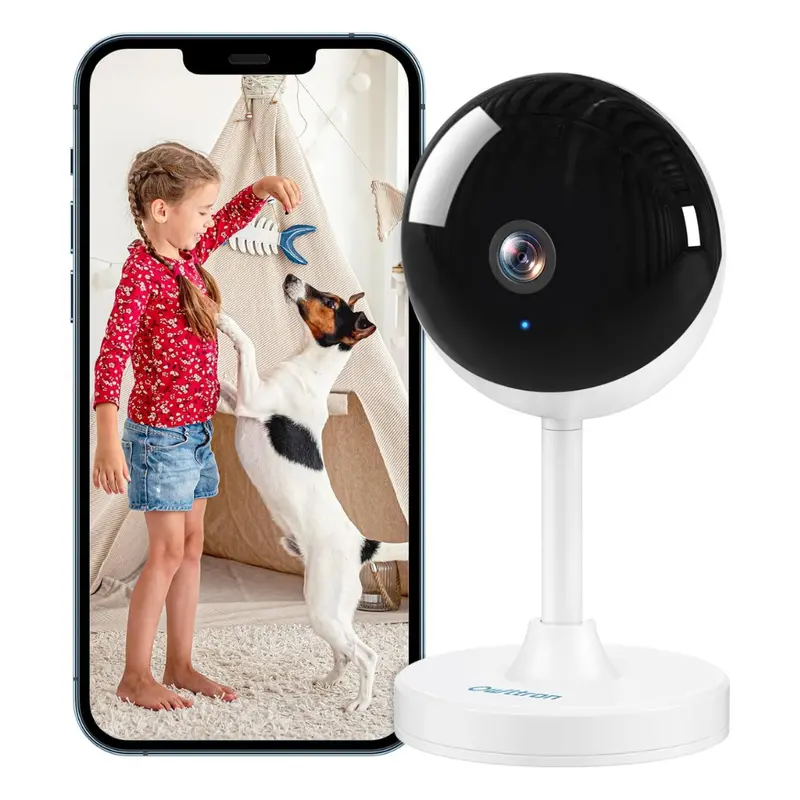 Owltron 2K Indoor Wifi Security Camera With Motion & Cry Detection 1