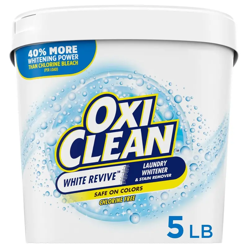 Oxiclean White Revive Laundry Whitener & Stain Remover (5 Lbs) 1