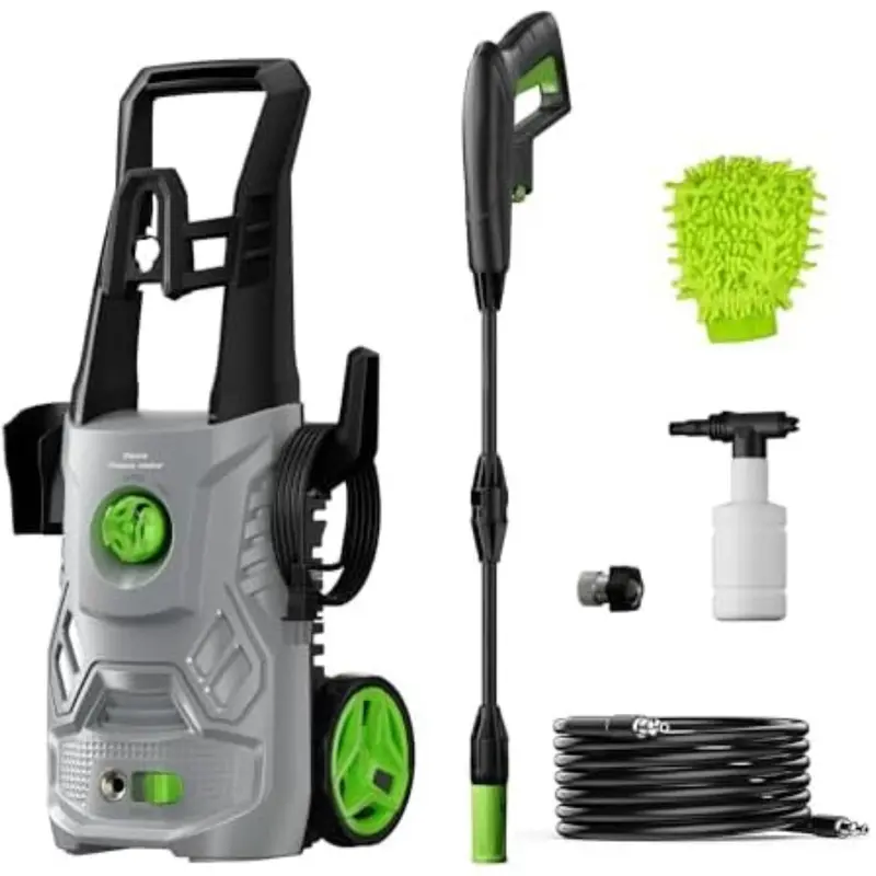 Patoolio High Power Electric Pressure Washer With Foam Cannon Attachment 1