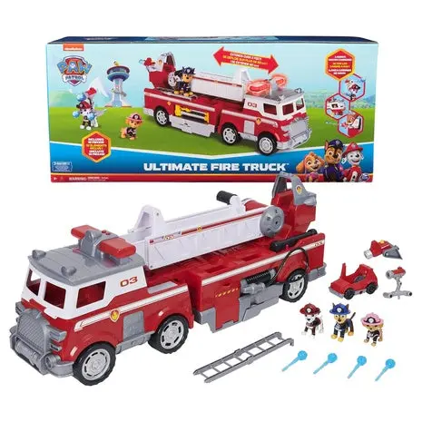 Paw Patrol Ultimate Rescue Fire Truck With Accessories 1