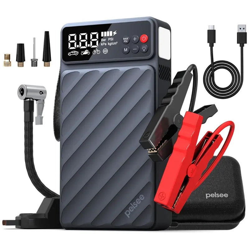 Pelsee 3500A Peak Car Battery Jump Starter 1