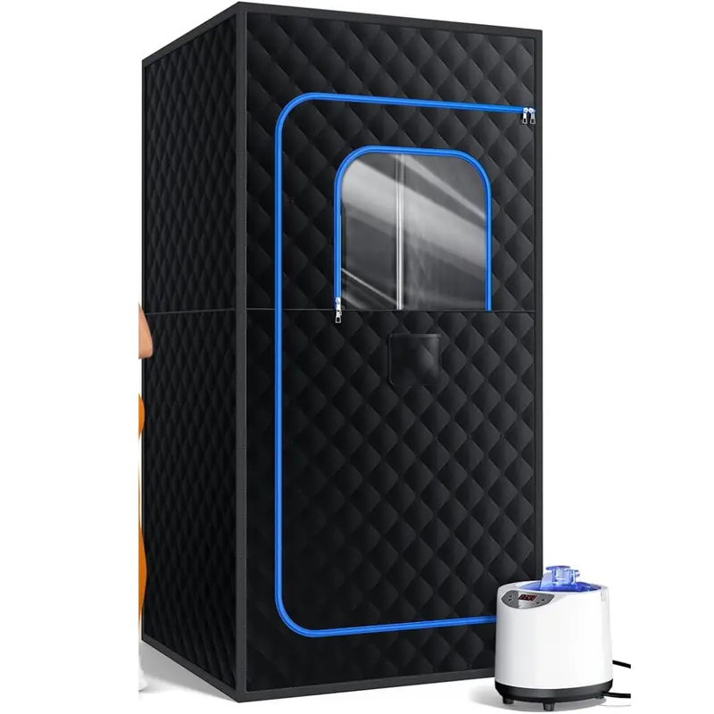 Personal Portable Steam Sauna Tent With 1200W 3L Steamer Heater 1