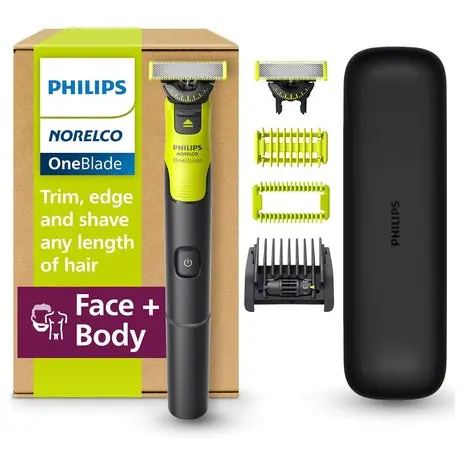 Philips Norelco Oneblade 360 Face & Body Groomer Kit 1