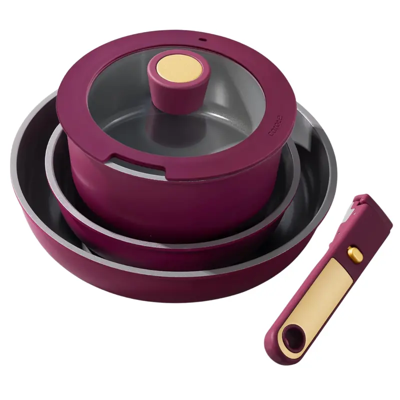 Piece Carote Nonstick Pots & Pans Ceramic Cookware Set 1