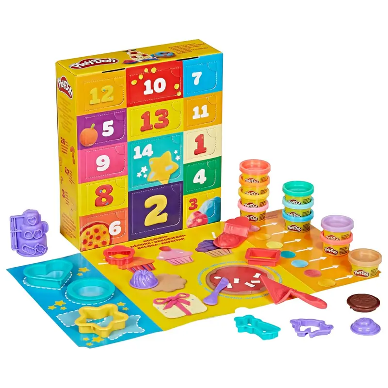 Play-Doh Kids Advent Calendar Surprise Arts & Crafts Activities 1