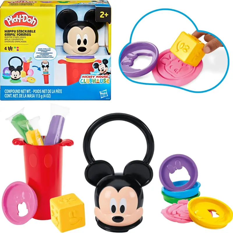 Play-Doh Mickey Mouse Clubhouse Stackable Toy Set 1