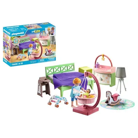 Playmobil Bedroom With Baby Corner 1