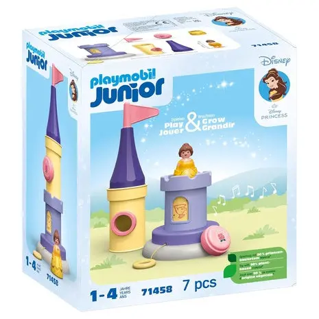 Playmobil Junior & Disney: Belle's Play Tower With Sound 1