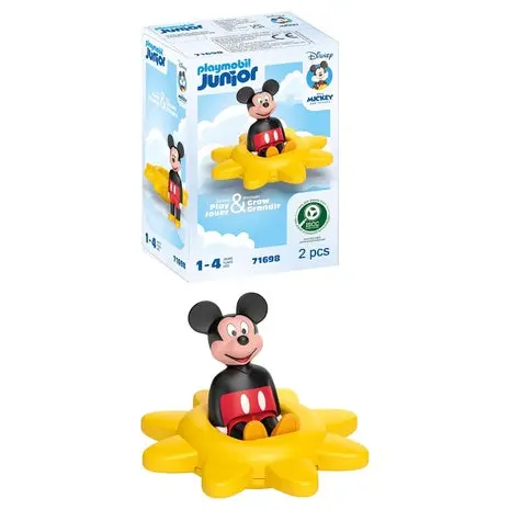 Playmobil Junior & Disney: Mickey Mouse's Spinning Sun With Rattle Feature 1