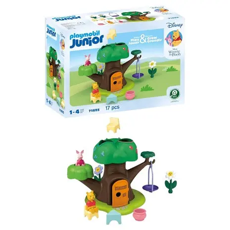 Playmobil Junior & Disney: Winnie The Pooh's & Piglet's Tree House 1
