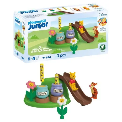 Playmobil Junior & Disney: Winnie The Pooh's & Tigger's Bee Garden 1