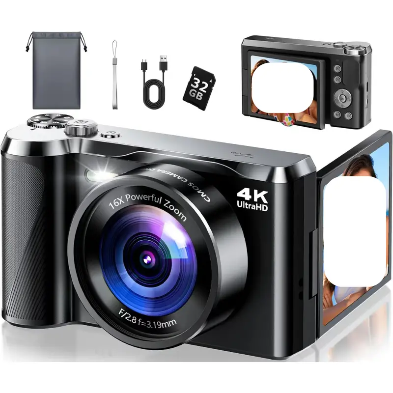 Ploomen Dc12 56Mp 4K Uhd Digital Camera 1