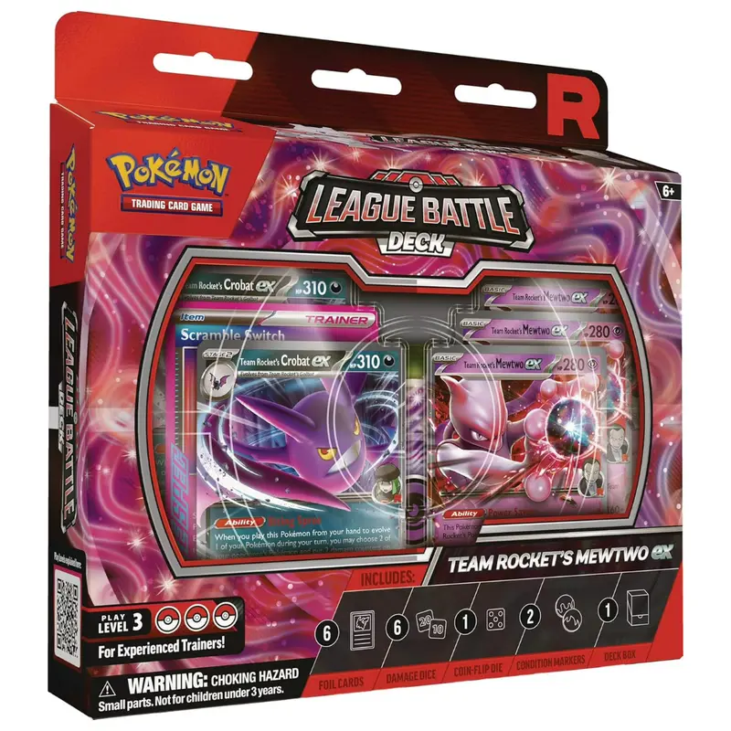 Pokemon Trading Card Game League Battle Deck (Team Rocket's Mewtwo Ex) 1