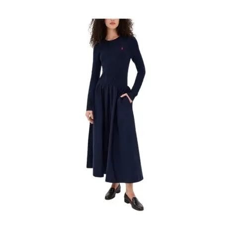 Polo Ralph Lauren Women's Mixed Media Dress 1