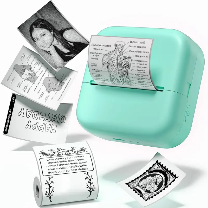Ponek Print Pod Mini Thermal Sticker Printer 1
