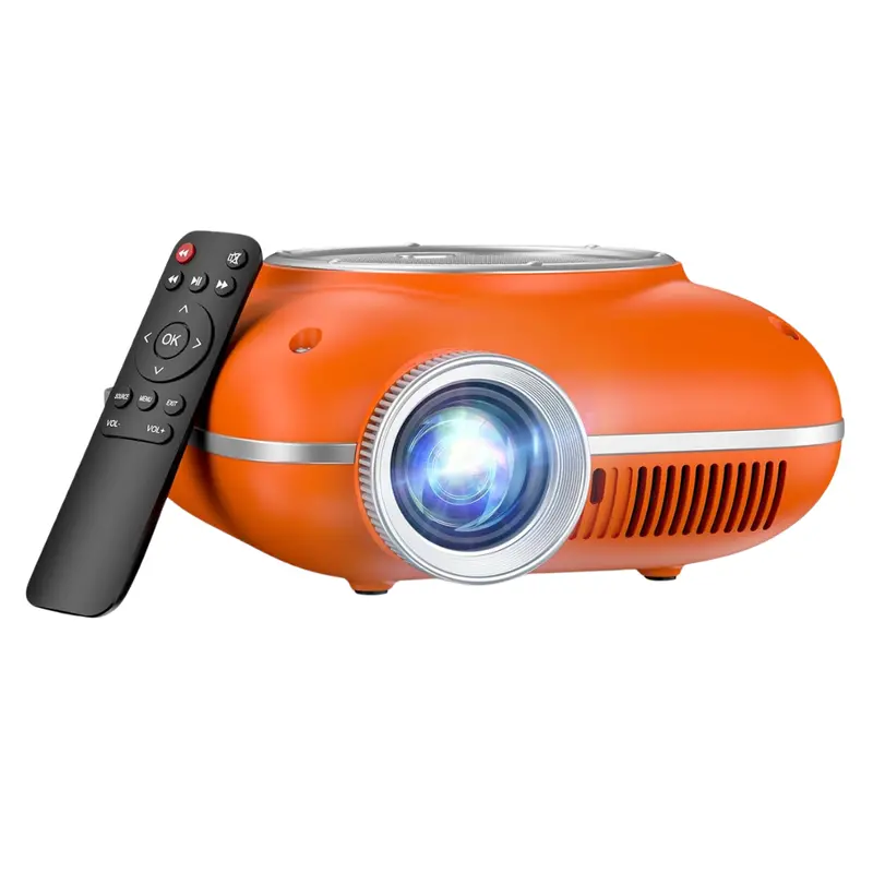 Portable 1080P Mini Projector W/ Two-Way Bluetooth (Various) 1