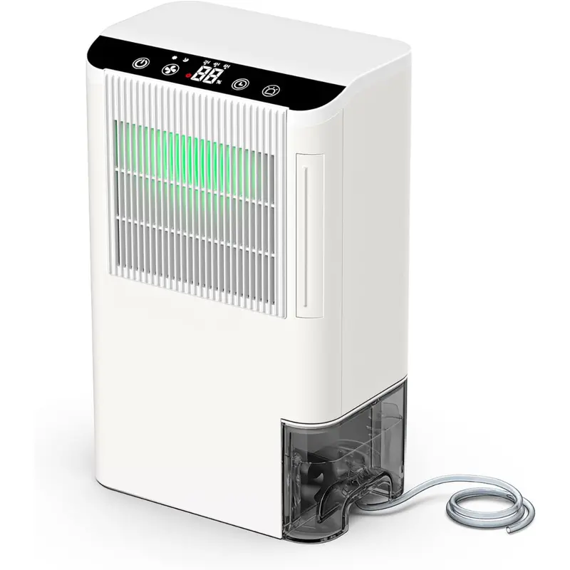 Portable 2.5L Tank Small Dehumidifier With 3.3Ft Drain Hose 1