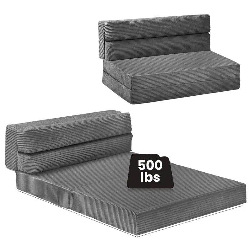 Portable 2-In-1 Convertible Sofa Bed 1