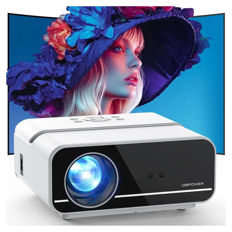 Portable 700 Ansi Native 1080P 4K Support Movie Projector 1