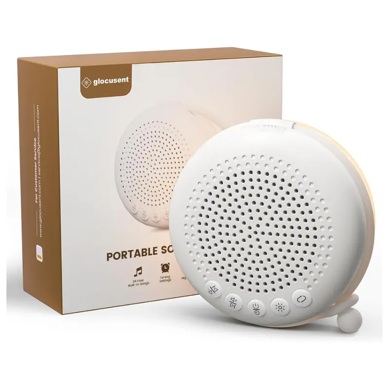 Portable Baby White Noise Machine & Night-Light Speaker 1