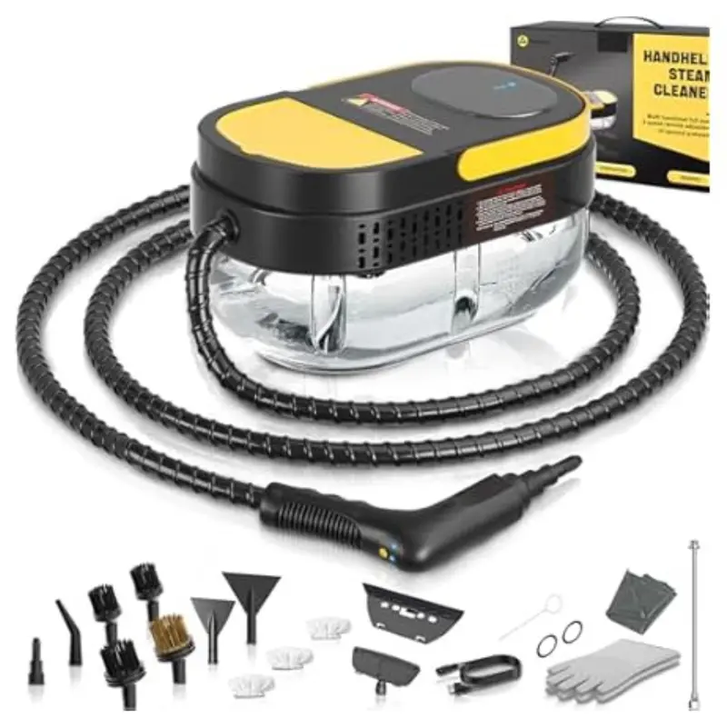 Portable Cleaning Steamer With 11-Piece Accessories 1