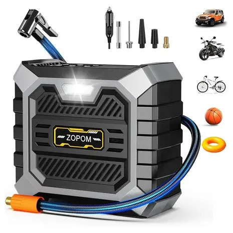 Portable Tire Inflator With Digital Pressure Gauge 1