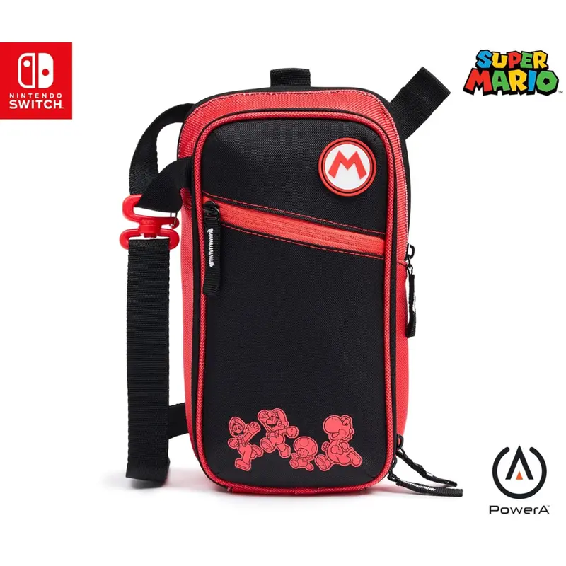 Powera Crossbody Bag For Nintendo Switch (Mario And Friends) 1