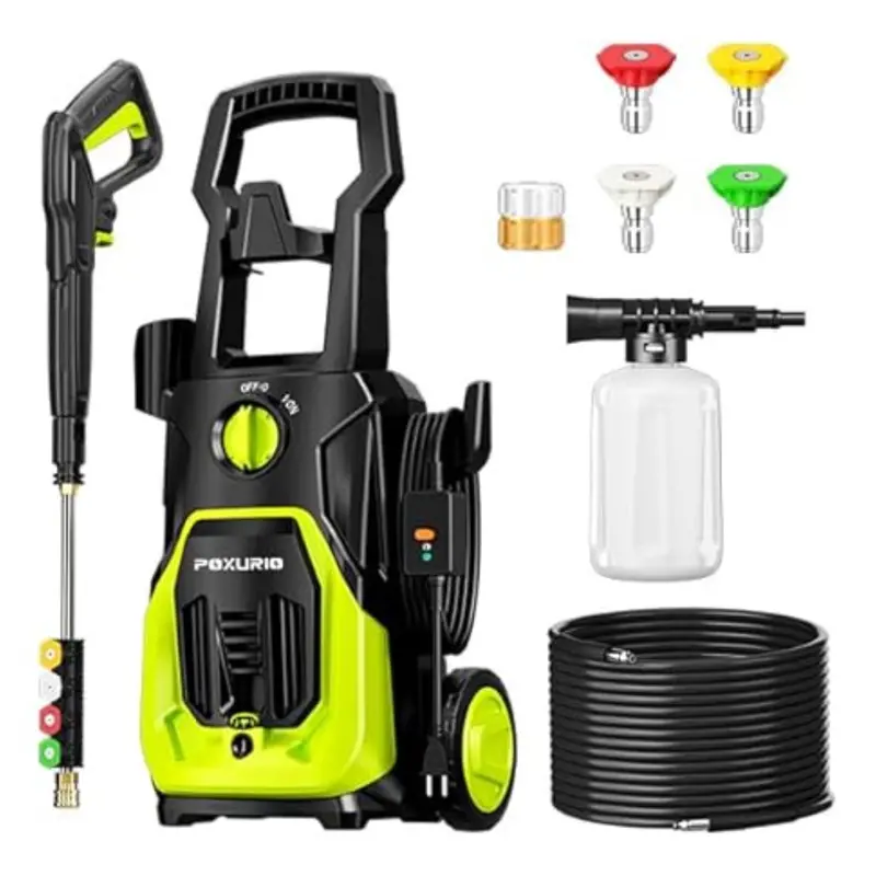 Poxurio 3-In-1 4000Psi 2.8Gpm Electric Pressure Washer 1