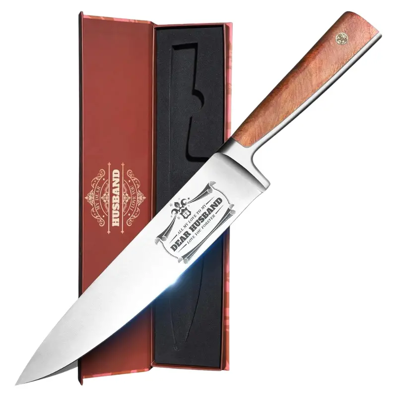 Premium 8" Chef Knife With Gift Box 1