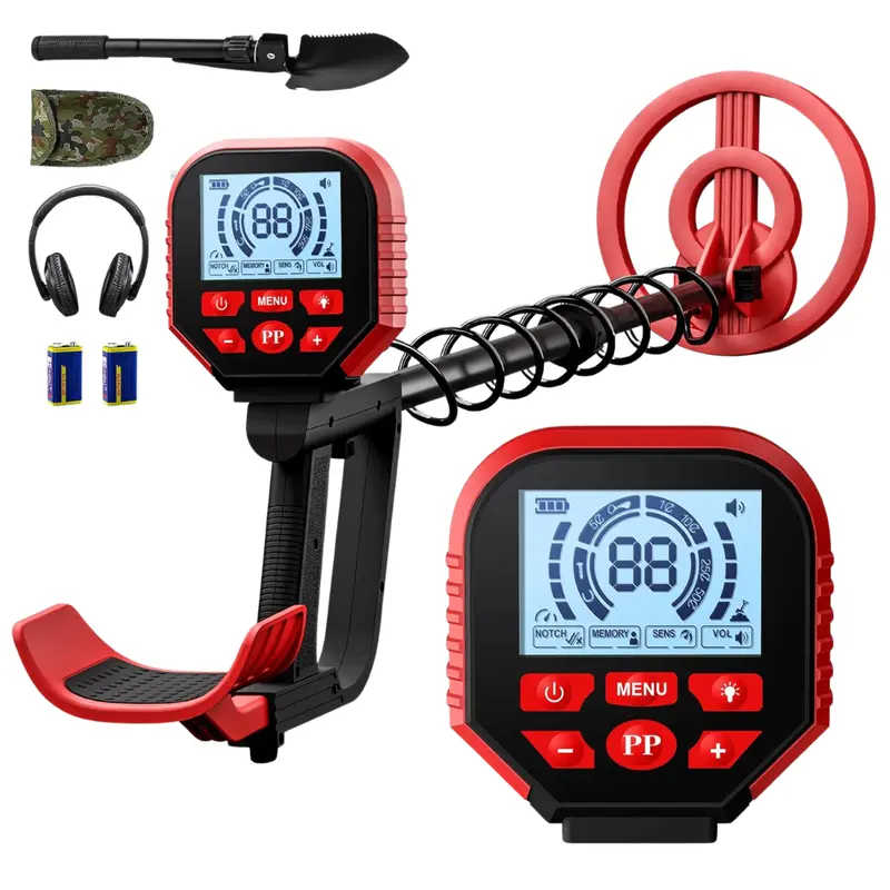 Professional Waterproof Metal Detector With Lcd Display 1