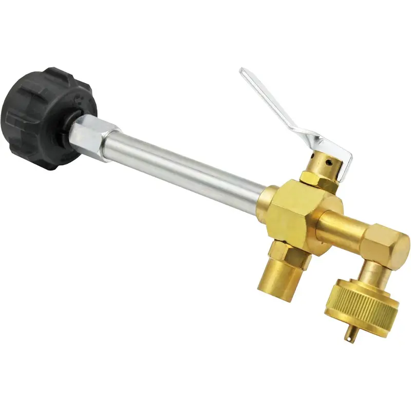 Propane Refill Fitting Adapter Valve For 1Lb Refillable Tank Cylinders 1