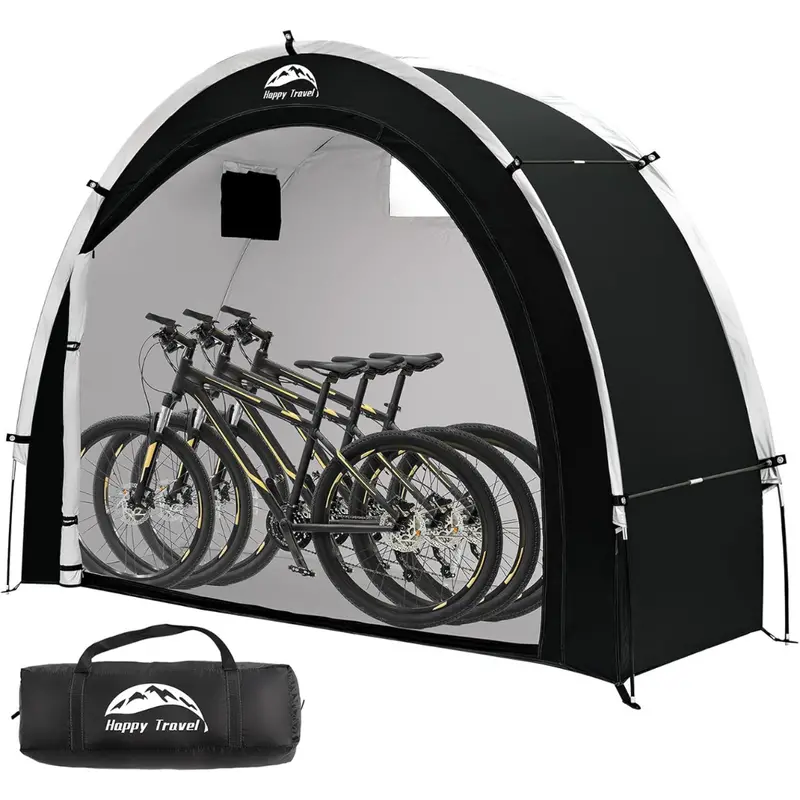 Pu4000 Waterproof Outdoor Portable Bike Storage Shed Tent 1