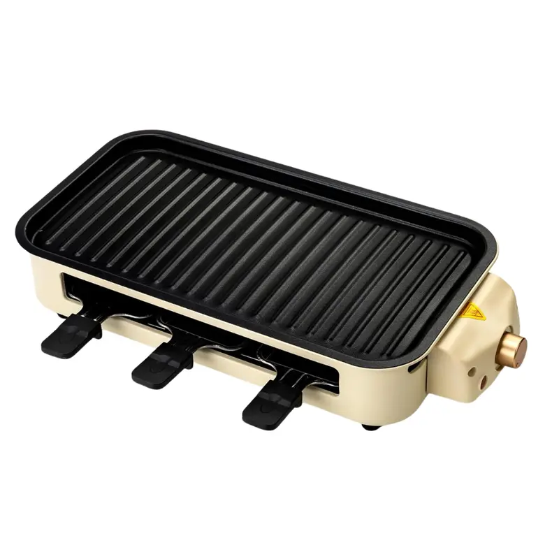 Pukomc 2 In 1 1700W Smokeless Electric Indoor Grill 1