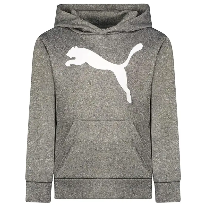 Puma Boys' Logo Large Front Pocket Pullover Hoodie 1