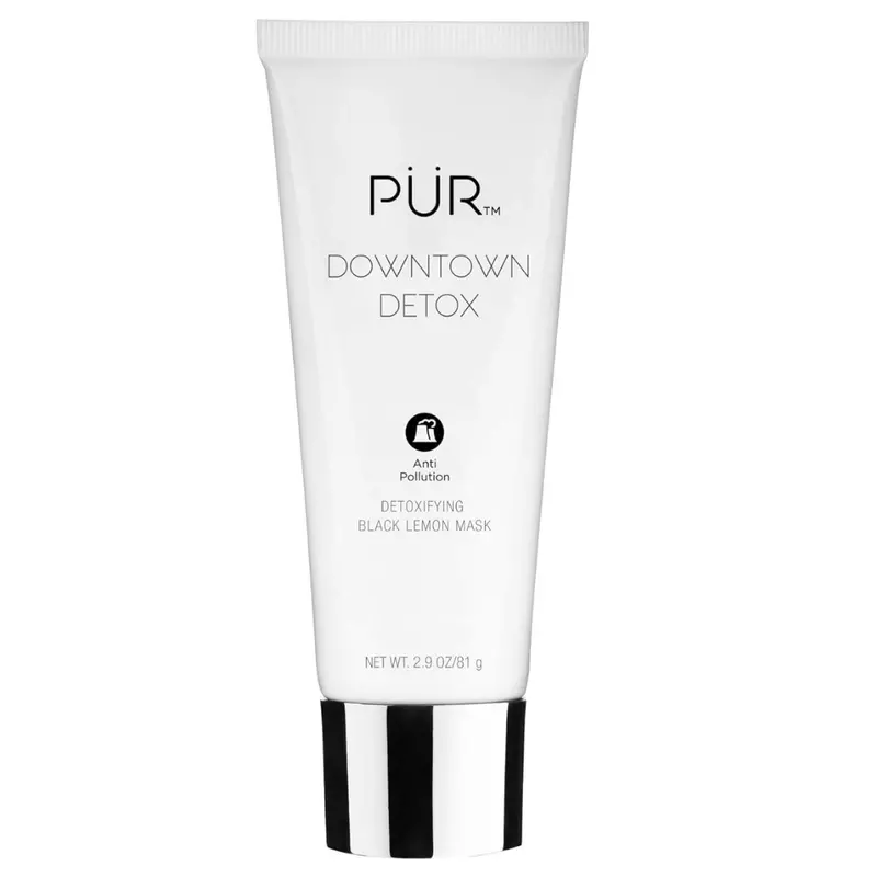 Pur Minerals Downtown Detox Black Lemon Face Mask 1