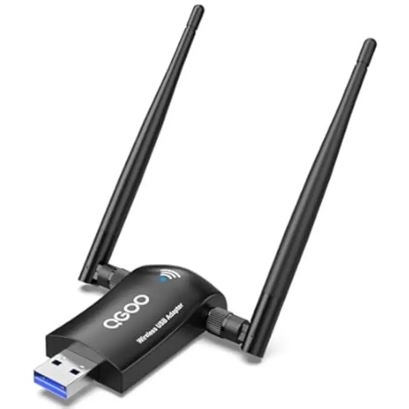 Qgoo Ac1300mbps Usb 3.0 Network Dongle Wireless Wifi Adapter 1