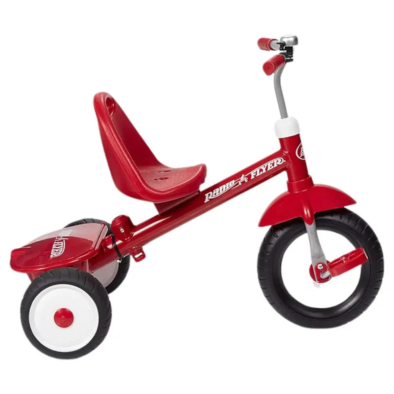 Radio Flyer 2-In-1 Deluxe Steer & Stroll Trike (Red) 1