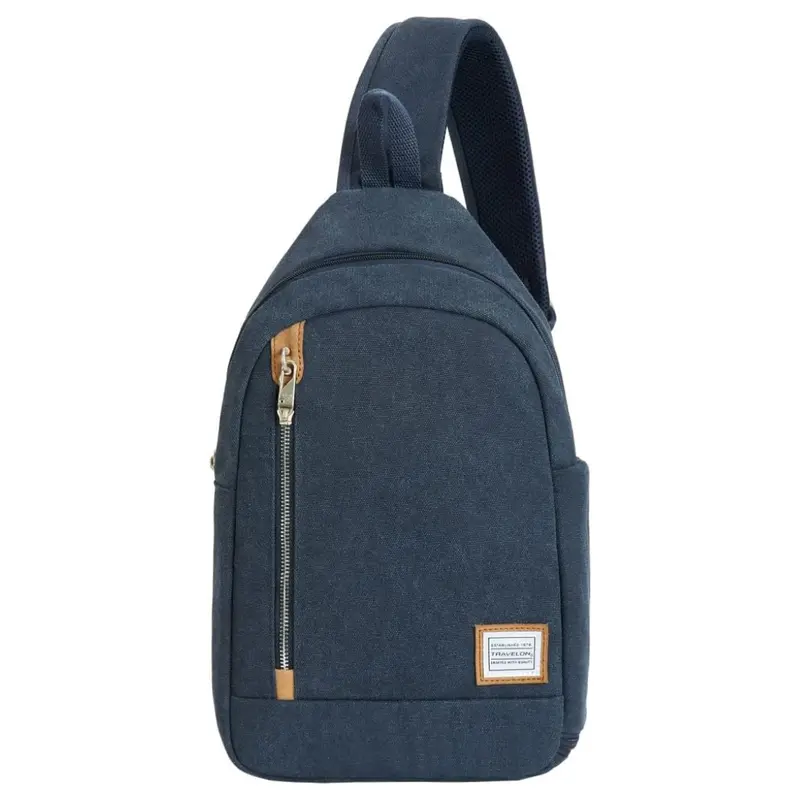 Ravelon Anti-Theft Heritage Sling Bag (Indigo) 1