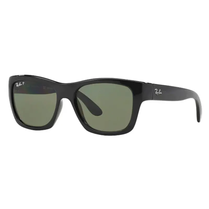 Ray-Ban Rb4194 Square 53 Mm Sunglasses (Black / Dark Green) 1