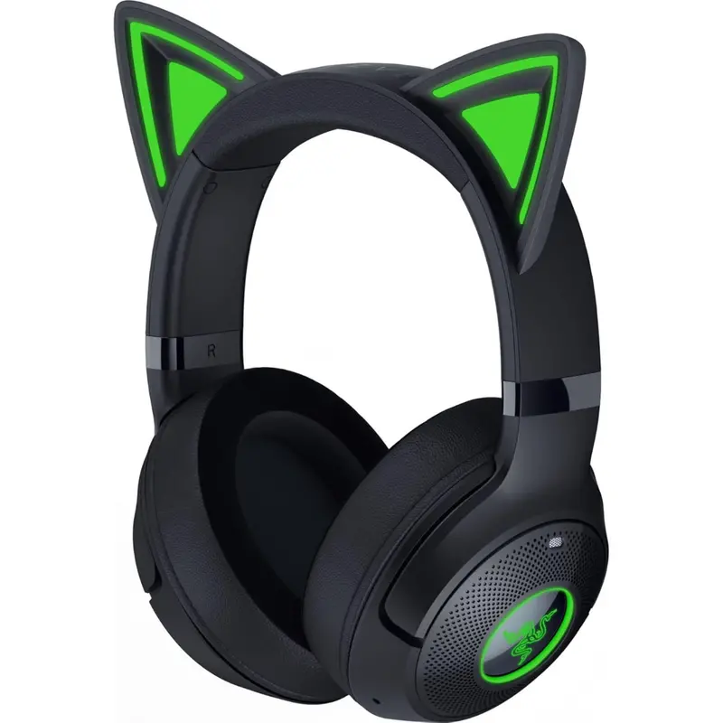 Razer Kraken Kitty Ears & Earcups V2 Bluetooth 5.2 Rgb Headset 1