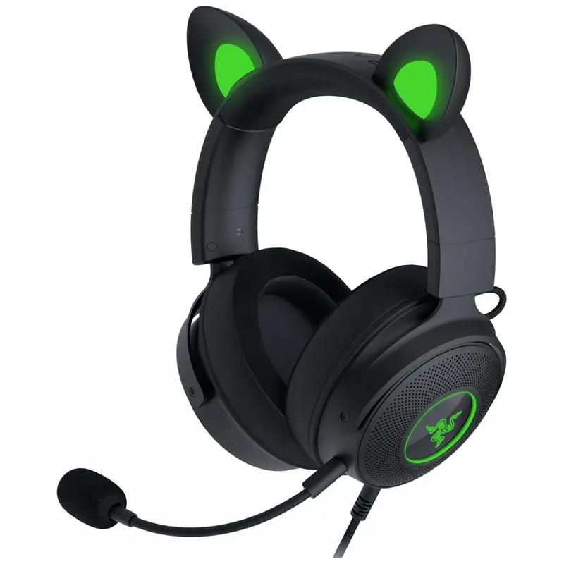 Razer Kraken Kitty V2 Pro Wired Rgb Headset 1