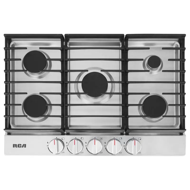 Rca 30" 5 Burners Legacy Collection Drop-In Gas Cooktop 1