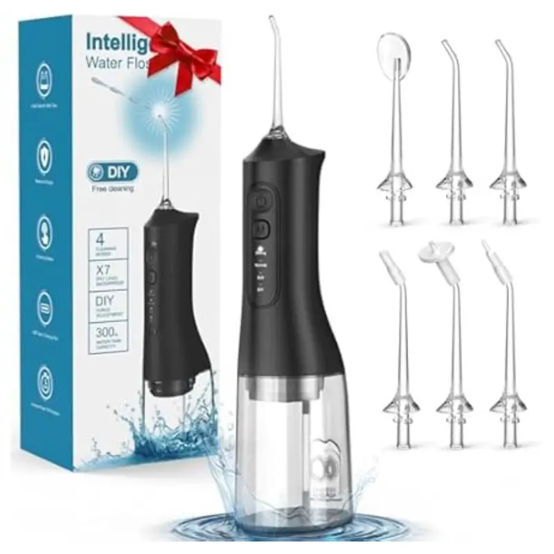 Rechargeable 300Ml Cordless Portable Oral Irrigator With 4 Modes 1