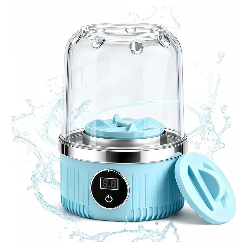 Rechargeable Portable Mini Washing Machine With 2-Modes 1