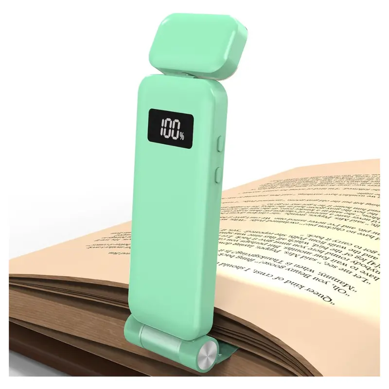 Rechargeable Reading Book Light With Clip & Battery Indicator 1