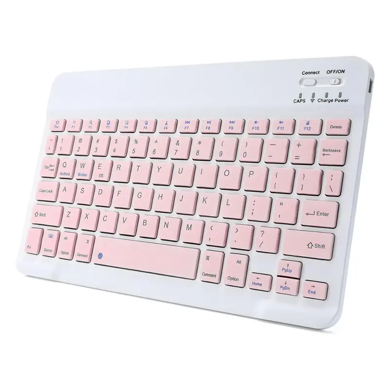 Rechargeable Slim Portable Bluetooth Keyboard 1