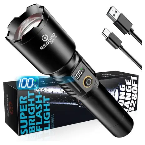 Rechargeable Super Bright Led Flashlight 1