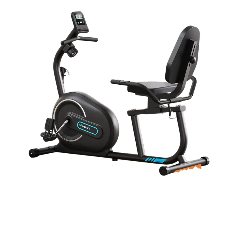 Recumbent Exercise Bikes With Heart Rate Handle 1