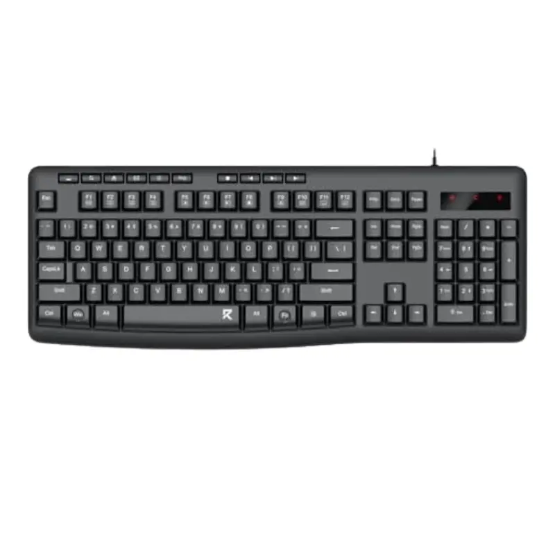 Redragon Usb Wired Quiet Keyboard With Large Number Pad 1